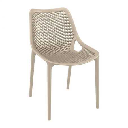 Tango Taupe Stackable Outdoor Chair Garden Smithers of Stamford £155.00 