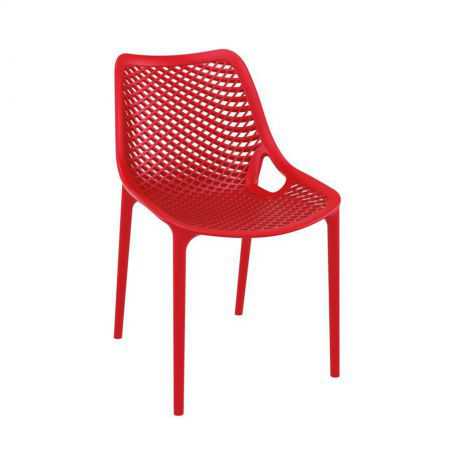 Tango Red Stackable Outdoor Chair Garden Smithers of Stamford £155.00 