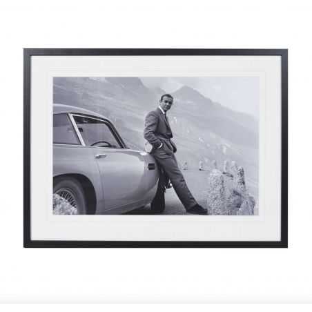 Sean Connery 007 DB5 Framed Print Vintage Wall Art  £155.00 