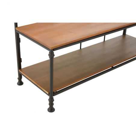 Factory Coat Rack With Bench Retro Furniture  £525.