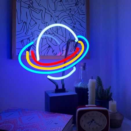 Saturn Neon Lamp Gifts Seletti £77.00 Store UK, US, EU, AE,BE,CA,DK,FR,DE,IE,IT,MT,NL,NO,ES,SESaturn Neon Lamp product_reduct...