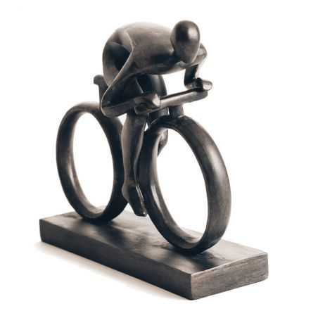 Cyclist Sculpture Retro Gifts  £45.