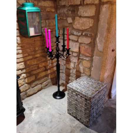 Matte Black Candelabra Smithers Archives Smithers of Stamford £172.00 