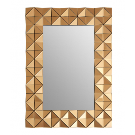 Geometric Copper Wall Mirror Smithers Archives Smithers of Stamford £669.00 