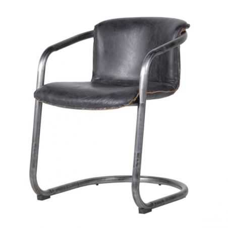 Aviator Tornado Leather Dining Chairs Chairs Smithers of Stamford £477.00 