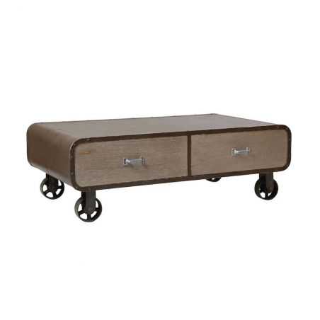 Industrial Cart Coffee Table Side Tables & Coffee Tables  £485.