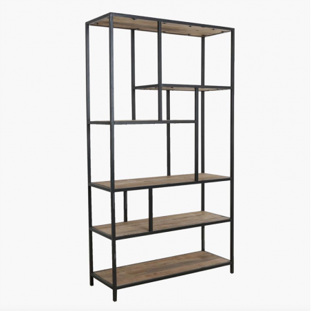 Narrow Industrial Bookcase Industrial Furniture Smithers of Stamford £850.00 