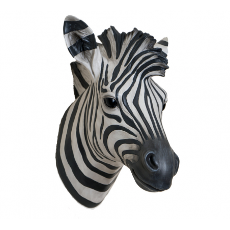 Zebra Head Wall Hanging Gifts Smithers of Stamford £69.95 