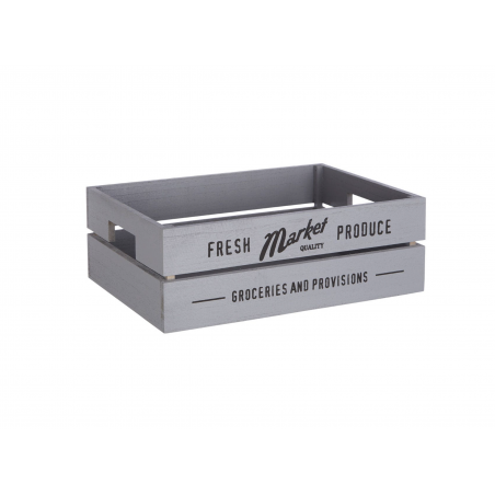 Market Grey Wooden Crates Wooden Crates  £46.00 