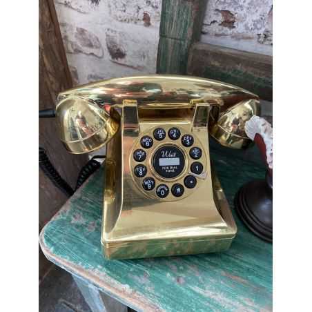 Gold Vintage Phone Smithers Archives Smithers of Stamford £90.