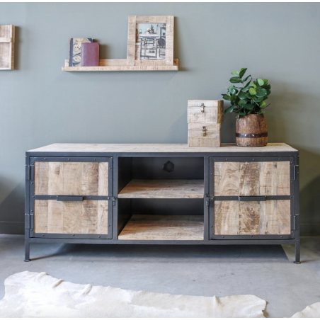 Factory Industrial Tv Cabinet Industrial Furniture Smithers of Stamford £1,075.00 