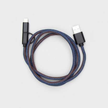 Denim Charging Cable Personal Accessories  £7.50 