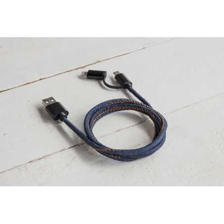 Denim Charging Cable Personal Accessories  £7.50 