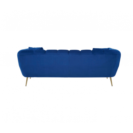 Sienna Velvet Blue Sofa Designer Furniture  £1,500.