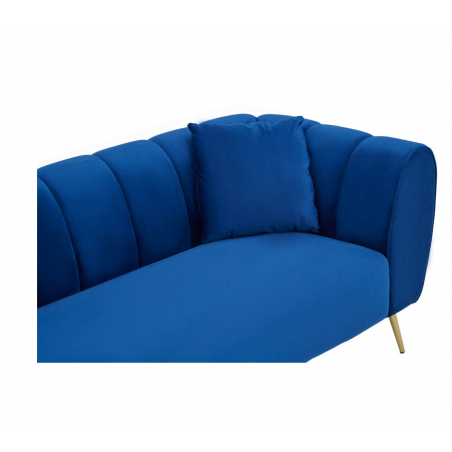 Sienna Velvet Blue Sofa Designer Furniture  £1,500.