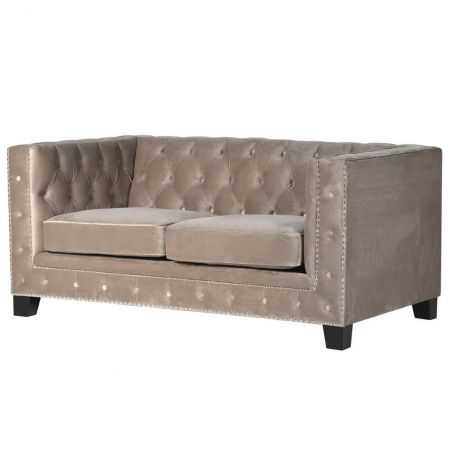 Luciano Grey 2 Seater Sofa Designer Furniture Smithers of Stamford £2,069.00 