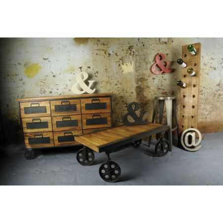 Vintage Helsing Industrial Coffee Table Smithers Archives Smithers of Stamford £375.00 