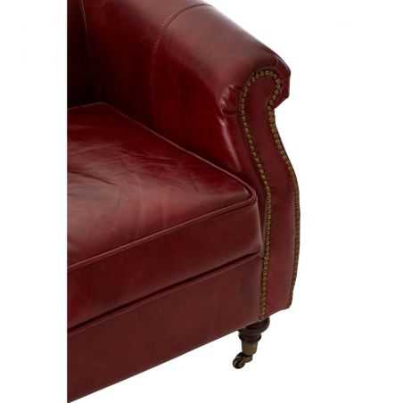 Galante Leather Armchair Vintage Furniture Smithers of Stamford £2,050.00 