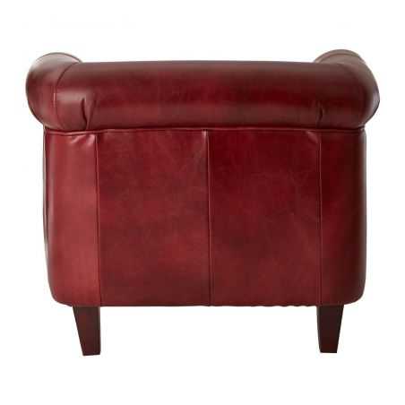 Galante Leather Armchair Vintage Furniture Smithers of Stamford £2,050.00 