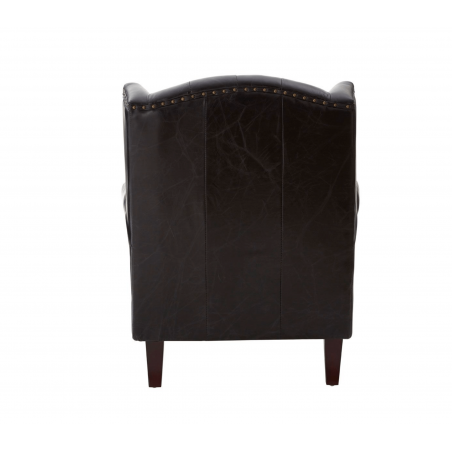 Black Chesterfield Leather Armchair Designer Furniture Smithers of Stamford £1,780.00 