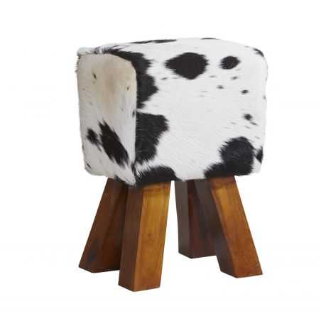 Cowhide Pommel Stool Furniture Smithers of Stamford £149.00 