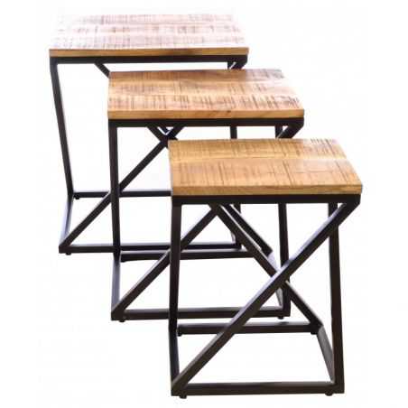 Robins Industrial Nest of Tables Industrial Furniture Smithers of Stamford £299.00 