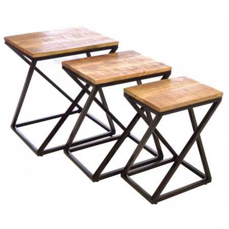 Robins Industrial Nest of Tables Industrial Furniture Smithers of Stamford £299.00 