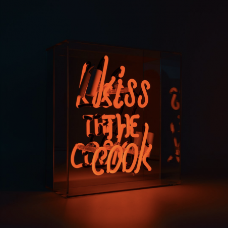 Kiss the Cook Neon Sign Neon Signs  £118.00 Store UK, US, EU, AE,BE,CA,DK,FR,DE,IE,IT,MT,NL,NO,ES,SEKiss the Cook Neon Sign p...