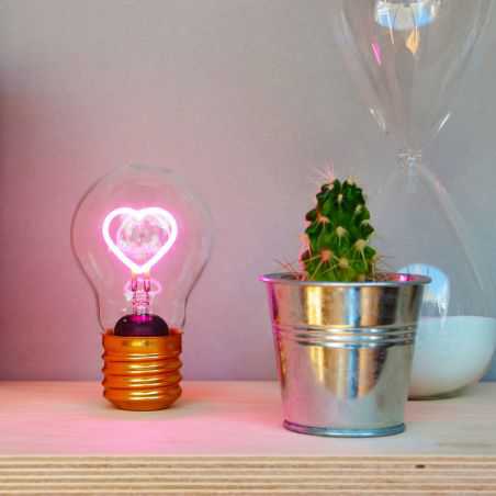 Cordless Heart Light Bulb Personal Accessories SUCK UK £29.00 