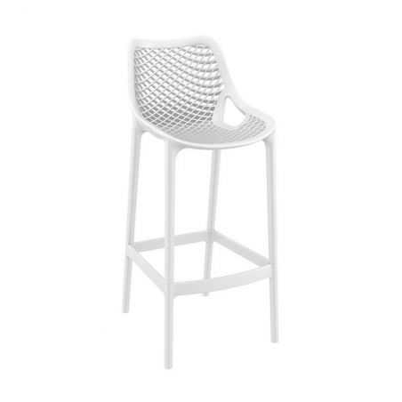 Tango White Outdoor Bar Stool Garden Smithers of Stamford £175.