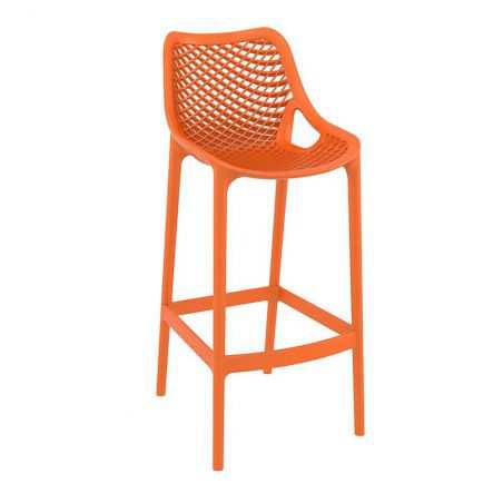 Tango Orange Outdoor Bar Stool Garden Smithers of Stamford £175.