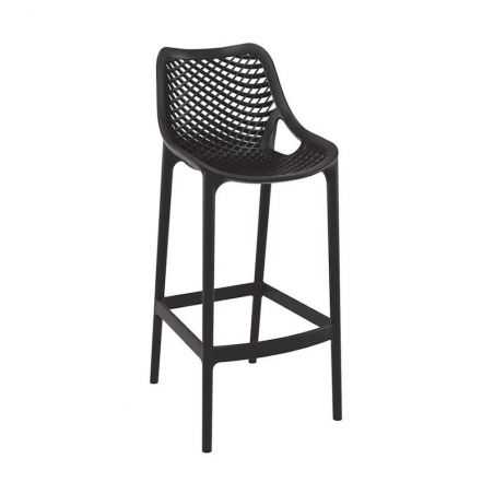 Tango Black Outdoor Bar Stool Garden Smithers of Stamford £175.00 