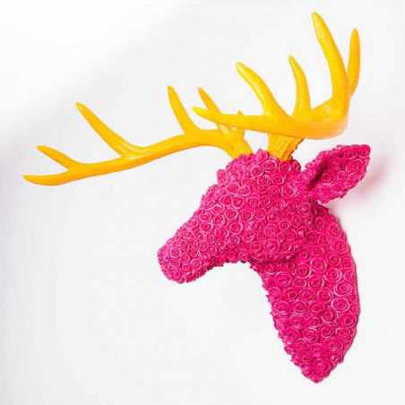 Pink Deer Head Retro Ornaments Smithers of Stamford £210.00 