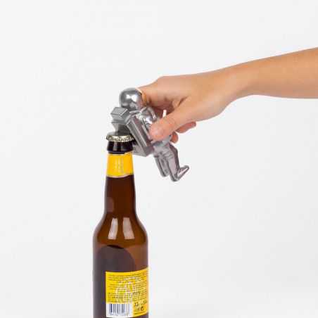 Spaceman Bottle Opener - Silver Retro Gifts  £24.00 Store UK, US, EU, AE,BE,CA,DK,FR,DE,IE,IT,MT,NL,NO,ES,SE