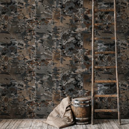 Mind The Gap Camo Wallpaper Home  £219.00 