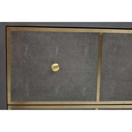 Shagreen 4 Drawer Console Table Console Tables  £1,500.