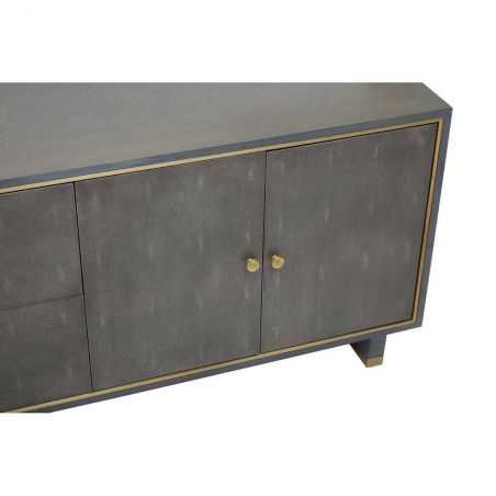 Shagreen Media Unit TV Units  £1,800.00 _r