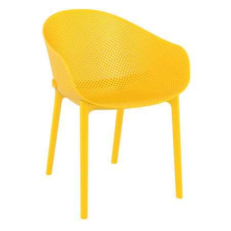 Salsa Yellow Outdoor Chair Garden Smithers of Stamford £161.