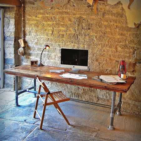 Scaff Desk Repurposed Furniture Smithers of Stamford £1,750.