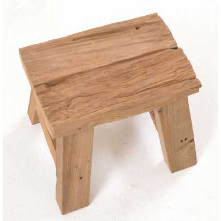 Bali Rustic Stool Designer Furniture Smithers of Stamford £69.