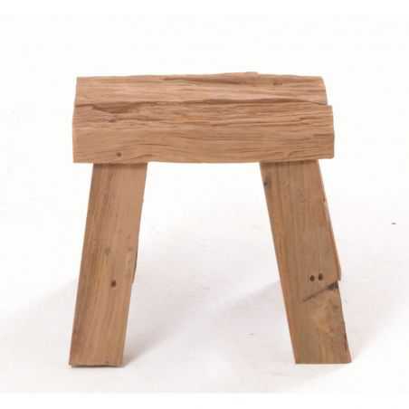 Bali Rustic Stool Designer Furniture Smithers of Stamford £69.