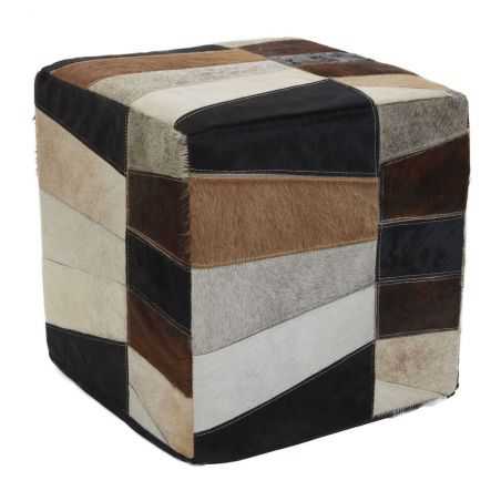 Rawhide Footstool Retro Furniture  £300.