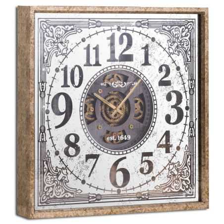 Mechanical Saloon Wall Clock Retro Gifts Captain Fawcett £160.00 