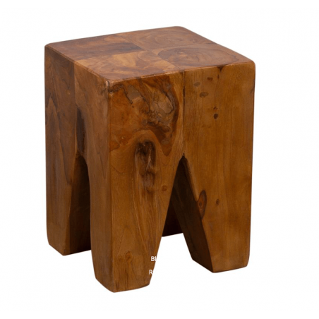 Tree Stump Cube Stool Designer Furniture Smithers of Stamford £155.00 