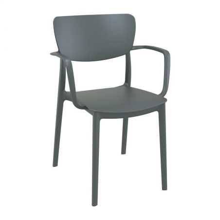 Lisa Grey Outdoor Arm Chair Garden Furniture Smithers of Stamford £108.00 