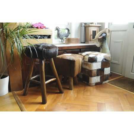 Mandela Square Stool Footstools Smithers of Stamford £155.