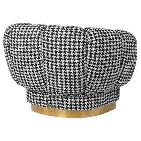 Houndstooth Armchair Designer Furniture Smithers of Stamford £1,596.