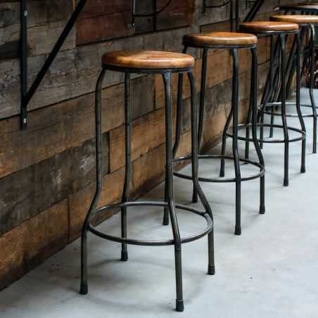 Vintage Science Lab Black Bar Stools Industrial Furniture  £179.00 Store UK, US, EU, AE,BE,CA,DK,FR,DE,IE,IT,MT,NL,NO,ES,SEVi...