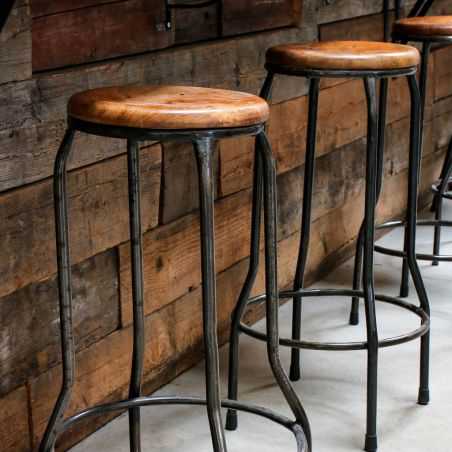 Vintage Science Lab Black Bar Stools Industrial Furniture  £179.00 Store UK, US, EU, AE,BE,CA,DK,FR,DE,IE,IT,MT,NL,NO,ES,SEVi...