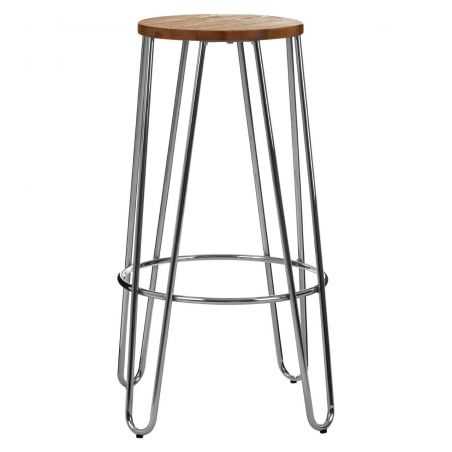 Hairpin Silver Bar Stools Vintage Bar Stools Smithers of Stamford £155.00 